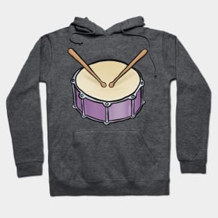 Purple drum Hoodie